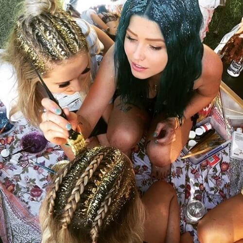 Hair braider for parties in Los Angeles